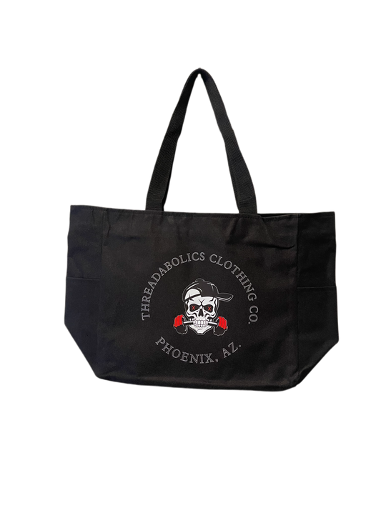 Large Tote back w/side pockets