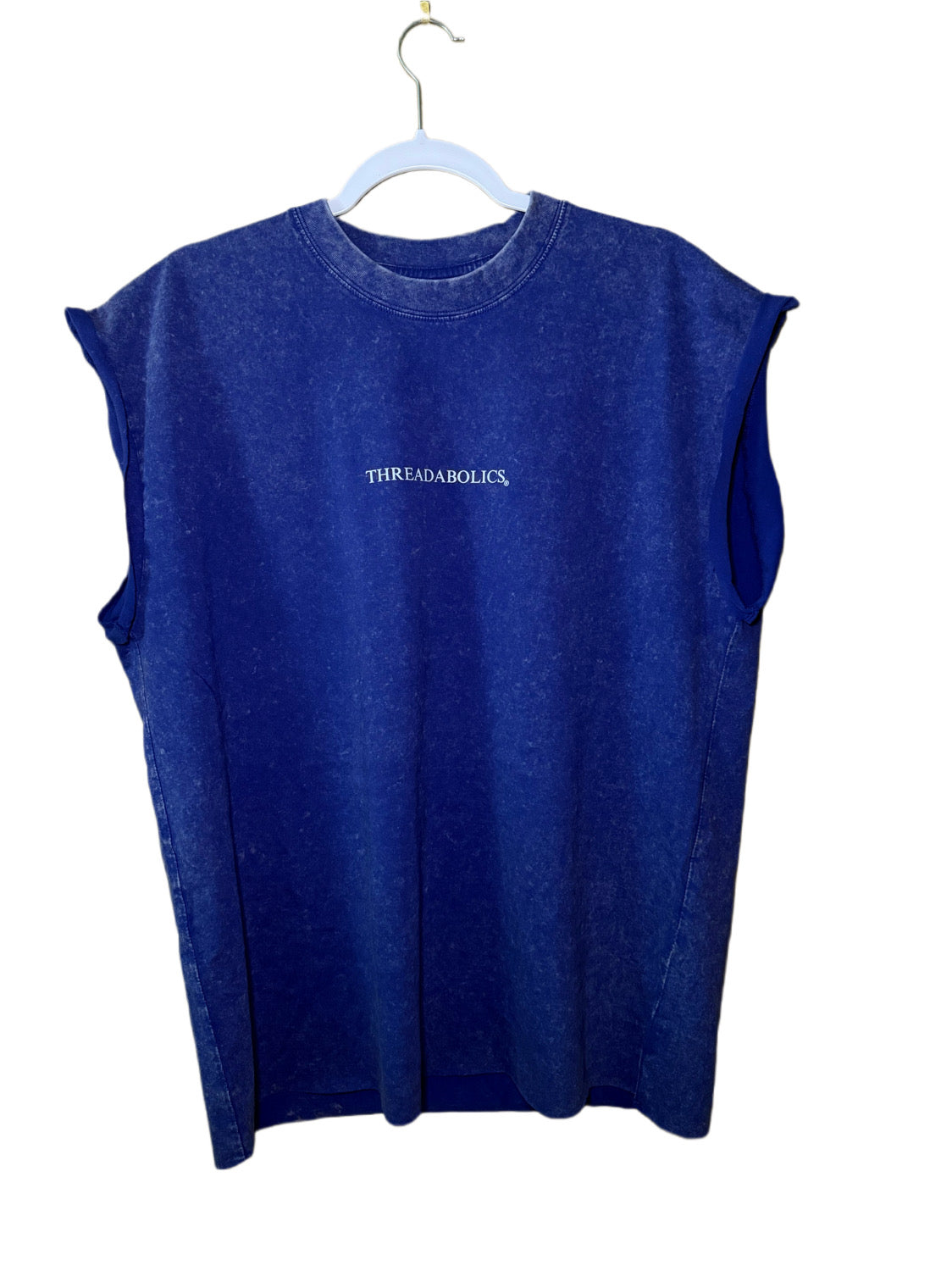 DISTRESSED SLEEVELESS