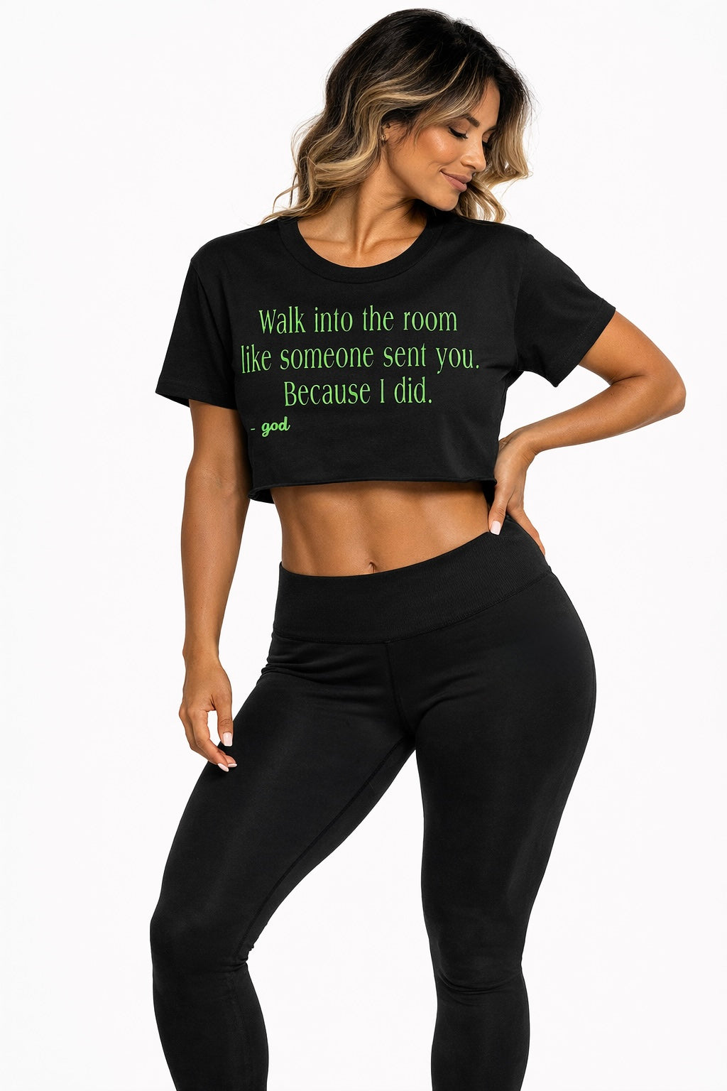 WALK INTO THE ROOM LIKE SOMEONE SENT YOU (OFF THE RACK)