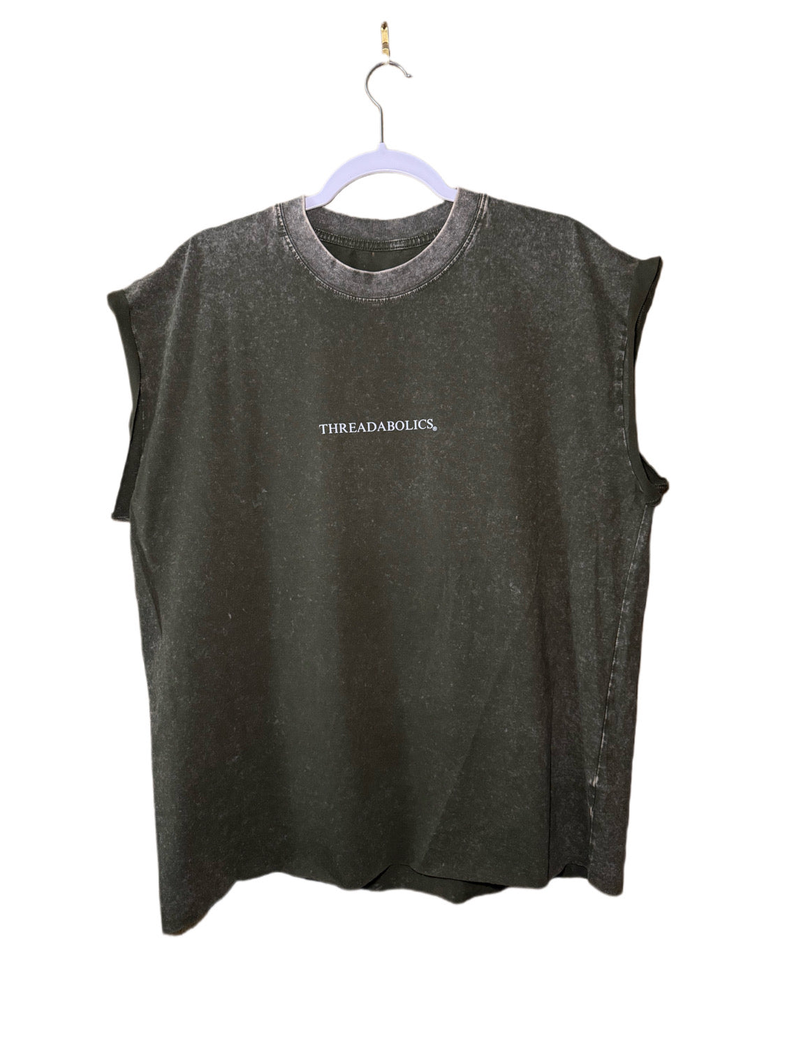 DISTRESSED SLEEVELESS