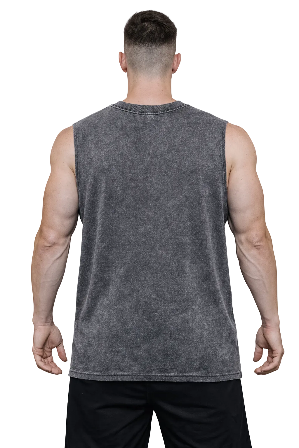 DISTRESSED SLEEVELESS