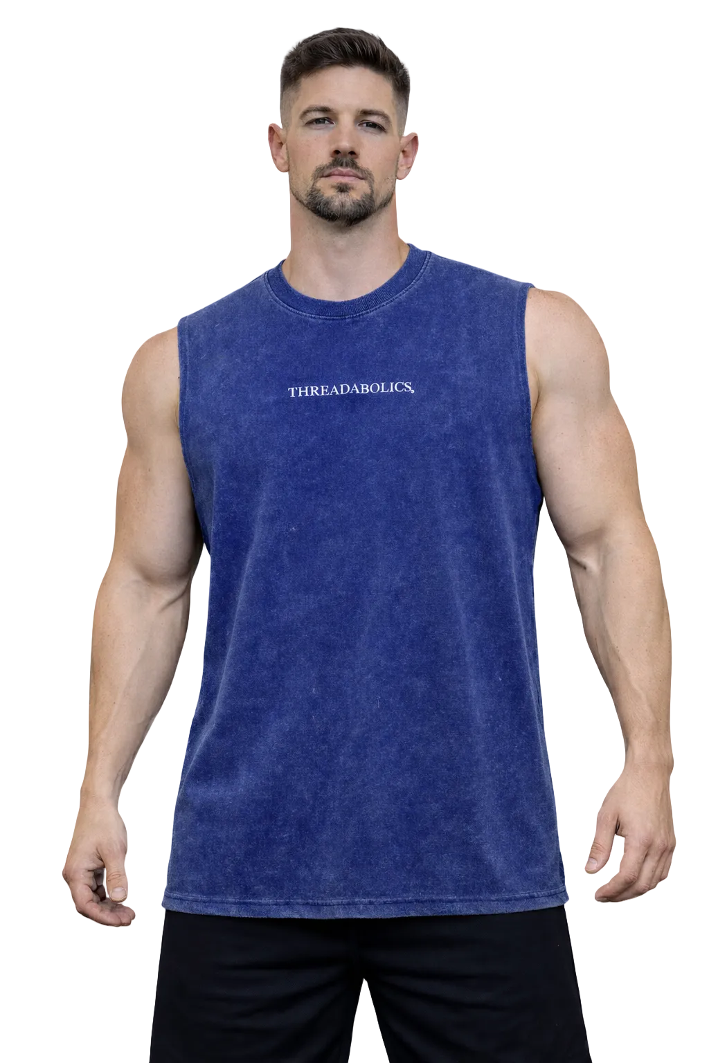DISTRESSED SLEEVELESS