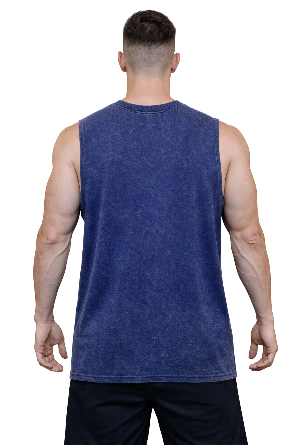 DISTRESSED SLEEVELESS