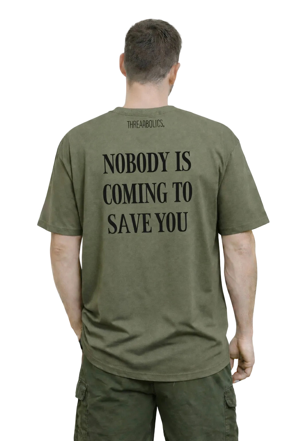 NOBODY IS COMING TO SAVE YOU