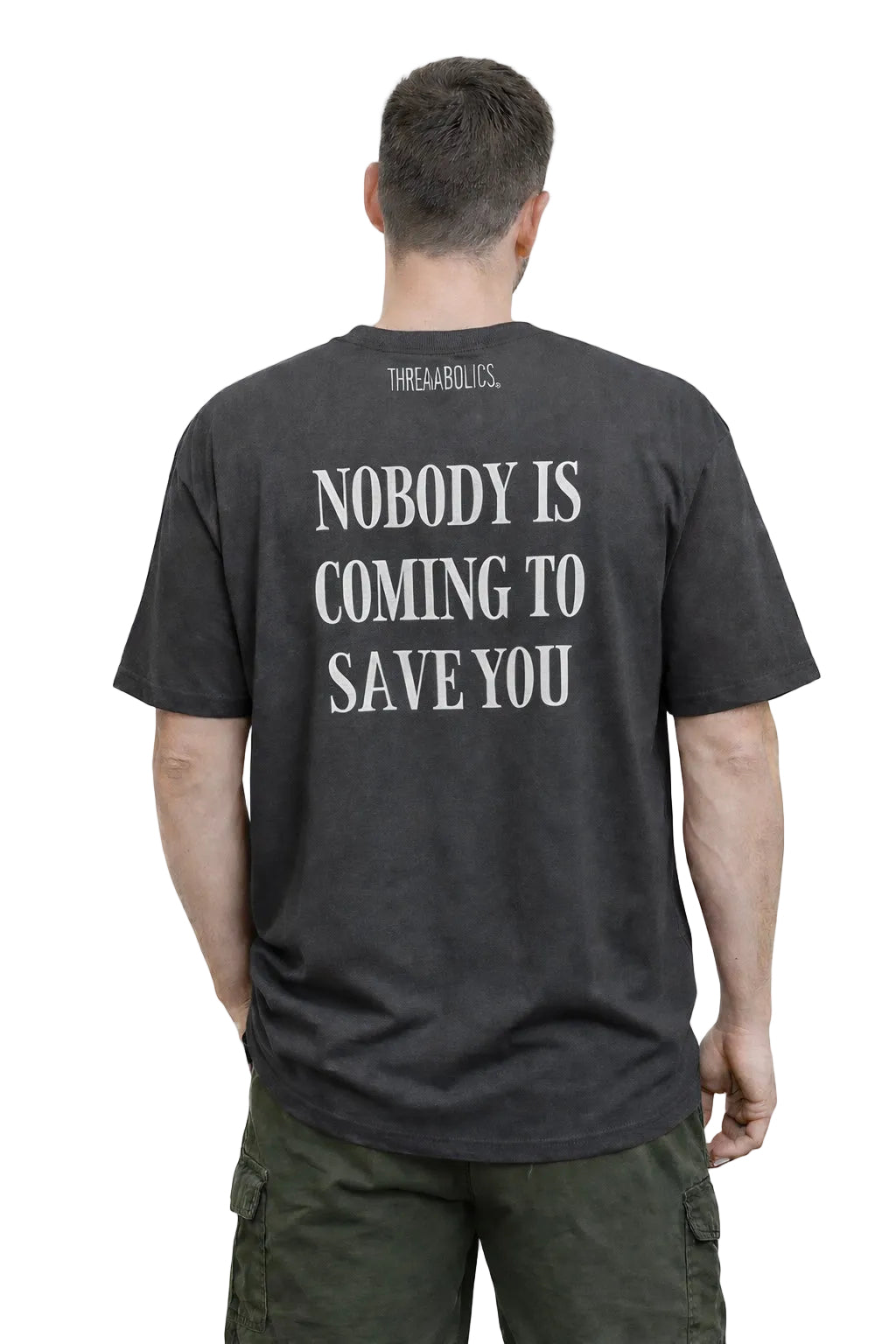 NOBODY IS COMING TO SAVE YOU