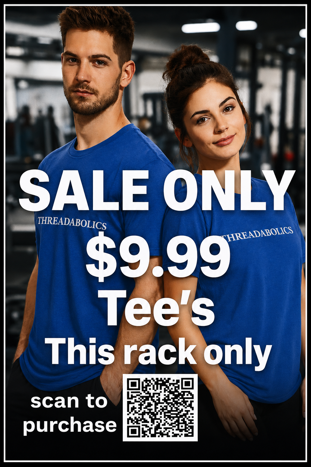 THREADABOLICS BASIC TEE (OFF THE TACK)